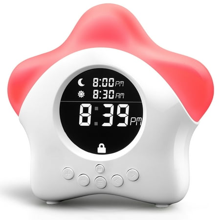 Ok to Wake! Clock for Kids - Toddler Sleep Training Clock, Night Light & Alarm Clock