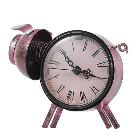 Pig Shape Clock Desktop Clock Decorative Clock Home Decor (without Battery)