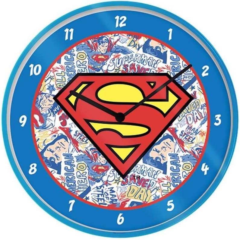 Pyramid International Superman (Logo) Clock