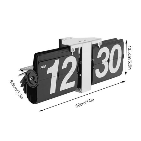 Retro Electrical Digital Flip Clock Flipping Out Wall and Tabletop Flip Clock US