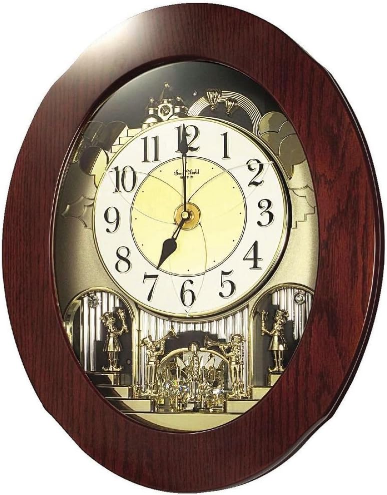 Rhythm Clocks "Grand Nostalgia Entertainer" Magical Motion Clock