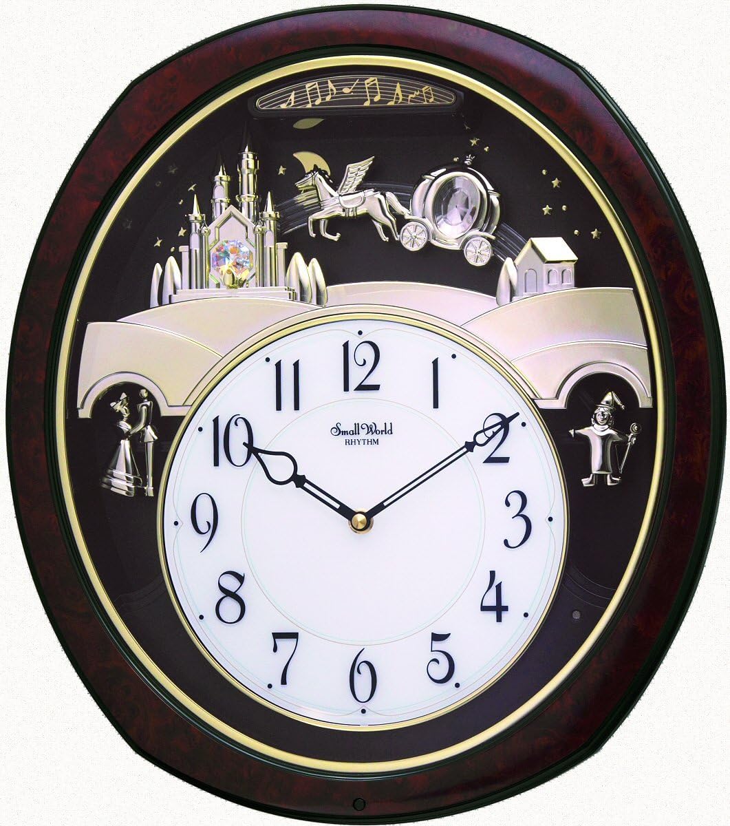 Rhythm Clocks "Princess Fantasy" Musical Motion Clock