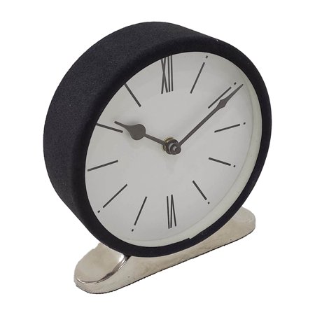 Sagebrook Home Metal, 7h, candid Table Clock, white/black