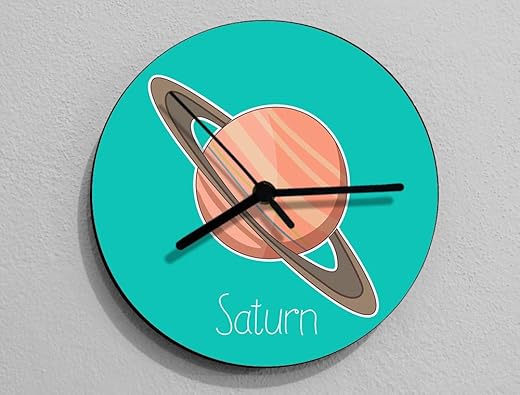 Saturn - Planet Wall Clock