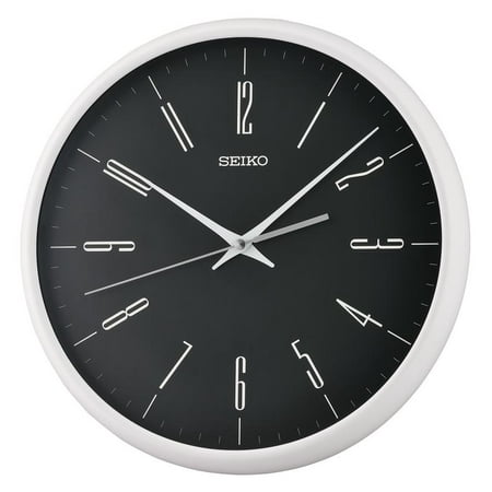 Seiko Yumi Wall Clock, Round, Quartz, Modern, QXA786HLH