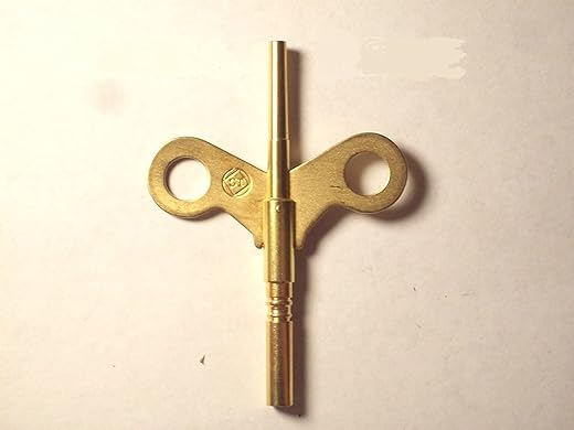 Seth Thomas Trademark Clock Winding Key Double End #4/0000 for #120 and #124 Movements