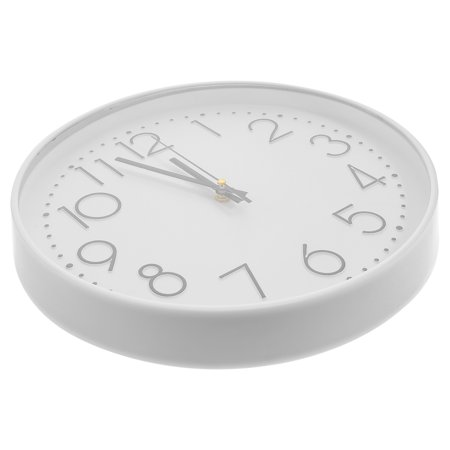 Silent Wall Clock Digital Decor Modern Style Analog Home Accessory Bedroom Round Clocks Office