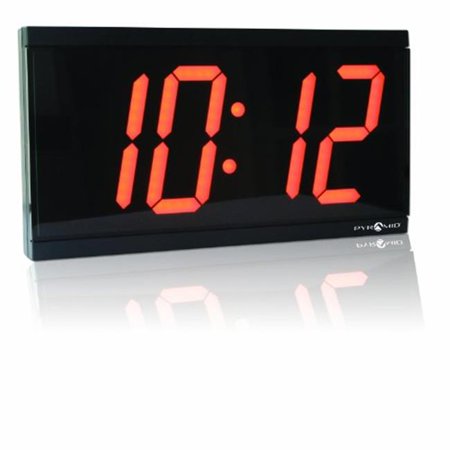 Stand Alone Digital Clock - Red - 4 x 4 LED