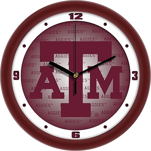 SunTime NCAA Unisex-Adult,Unisex-Children,Men Wall Clock