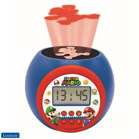 Super Mario Projector Alarm Clock with Timer