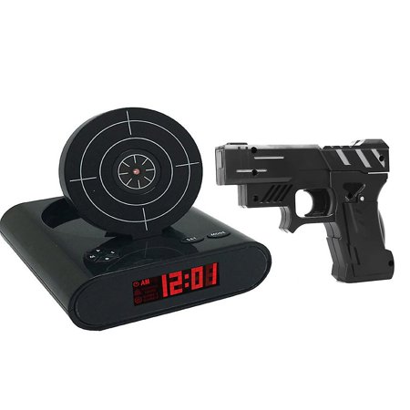 Target Wake Up Alarm Clock Clock Shooting Target Digital Alarm Clock Novelty