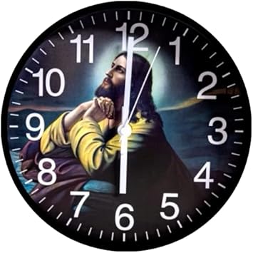 The Prayer Clock 10" (Black)