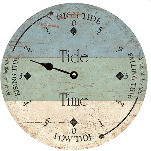 Tide Clock- Personalized Beach Tide Clock