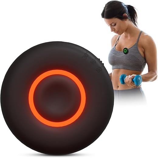 Timer - The Rest Time Fitness Timer - Countdown Gym Timer and Stopwatch To Help Track Rest Time While Working Out - Easy to Use Vibrating Timer - Small Compact Design With Rechargeable Battery