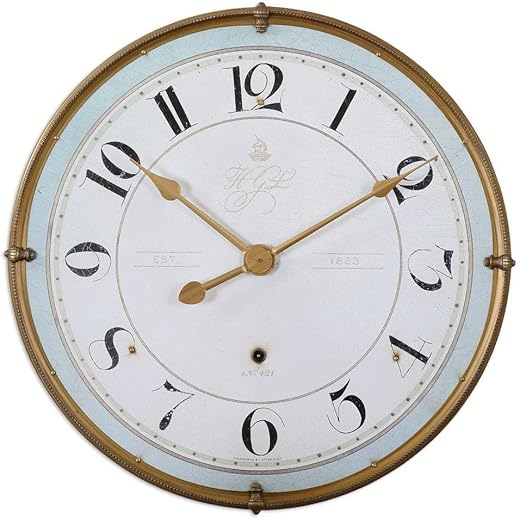 Torriana - 31.5 inch Wall Clock - 31.5 inches wide by 2 inches deep