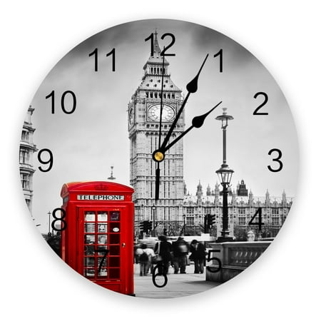 Tower Of London Uk Big Ben 3D Wall Clock Modern Design Brief Living Room ration Kitchen Clock Art Wall Watch Home r