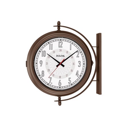 Town Crier Double Sided Outdoor Clock by Bulova