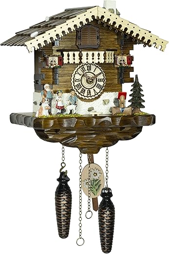 Trenkle Quartz Cuckoo Clock Heidi with Music TU 4247 QM