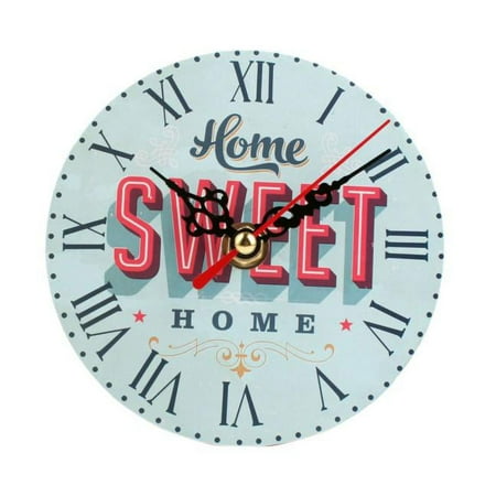 Tswift Clock, Vintage Silent Antique Wood Wall Clock