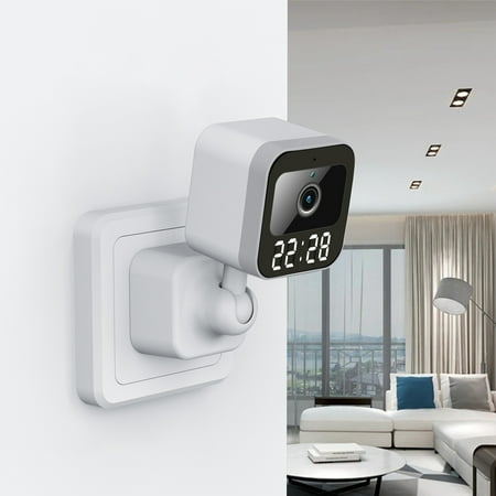 Tuya Camera Home Indoor Wiring- Plug-in Card Machine Wireless WiFi-Border HD Clock Monitoring