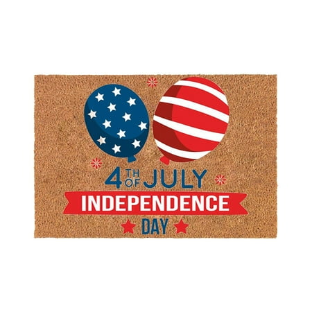 TWCTUWEN 40x60cm Independence Day Velvet Floor Mats Funny Independence Day Decorations Bedroom Decorations Bathroom Decorations Independence Day Supplies Woven Throw Blankets Woven Throw Blanket for