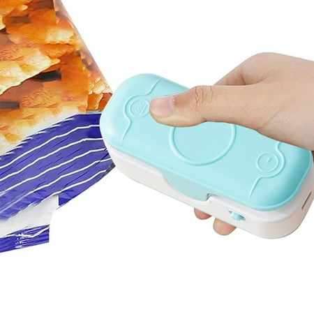 TWCTUWEN Portable Snack Sealer Household Bag Sealing Tool Mini Handheld Heat Sealer Vacuum Sealer Rabbit Zip Sealer Vacuum Sealer Cork Wild Game Freezer Bags 1 Lb Wide Mouth Mason Jar Vacuum Sealer