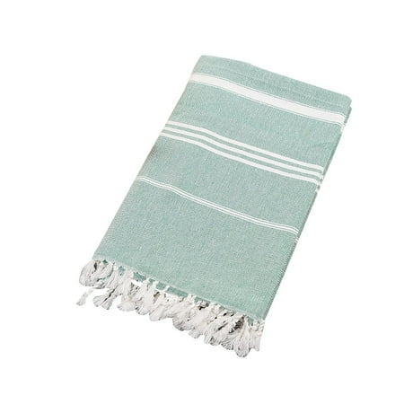 TWCTUWEN Pure Cotton Turkish Non Stick Sand Tassel Beach Towel Adult Outdoor Shawl Striped Sauna Towel Wool Towel Wet Cat Towel Wet Cat Beach Towel Wedding Beach Towels Waterworks Towels Water