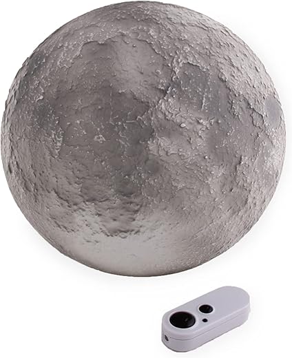 Uncle Milton Moon in My Room - 12 Light-Up Lunar Phases, Remote Control or Automatic, STEM Toy, Great Gift for Boys & Girls Ages 6+