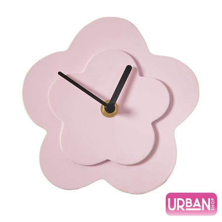 Urban Shop Daisy Figural TableTop Clock, 5.7 H