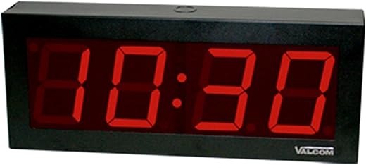 Valcom VIP-D440A IP POE 4 DIGIT, 4 INCH DIGITAL CLOCK