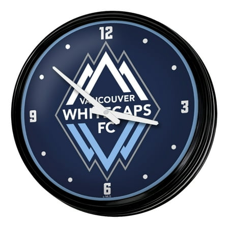 Vancouver Whitecaps FC 18.75 Retro Lighted Wall Clock