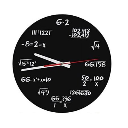 Wall Clock , Formulas Clock Quiz Clock in Unique Clock , Office