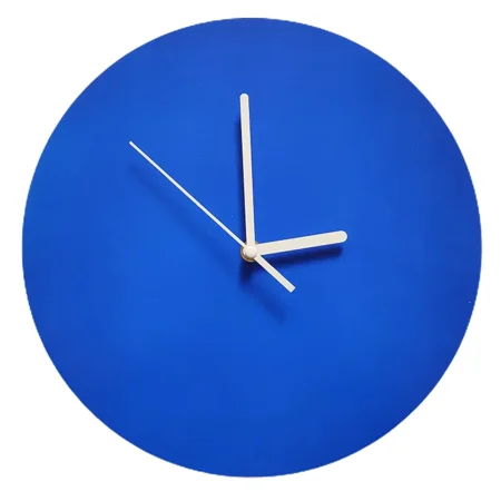 Wall clock retro noiseless linden retro round square wall clock home decoration round