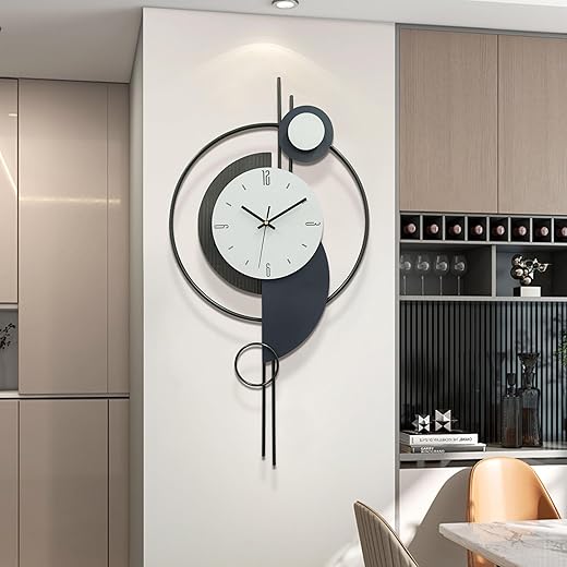 Wall Clocks for Living Room Decor,Large Decorative Wall Clock, with Silent Movement Wall Clocks for Home Wall Art Decor Clock