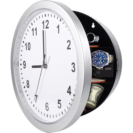 Wall Clock with Hidden Safe