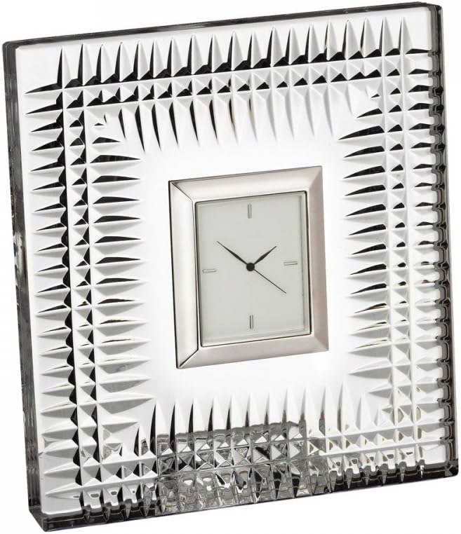 Waterford Lismore Diamond Pattern Bedside Clock