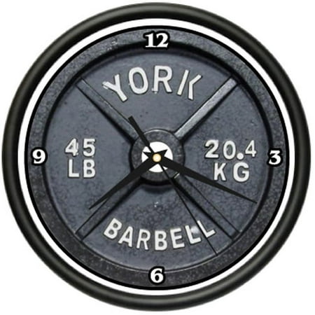 WEIGHTLIFTER Wall Clock gym trainer weight lifter gift