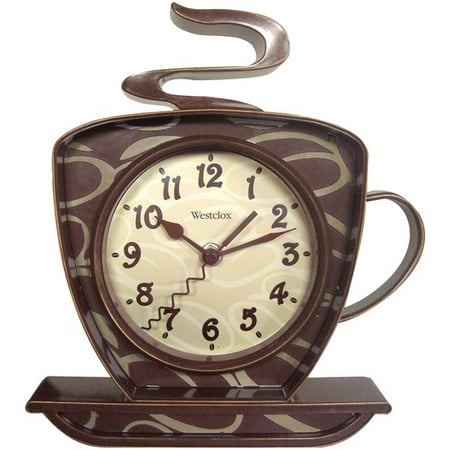 Westclox-32038-Coffee-Time-3-D-Wall-Clock