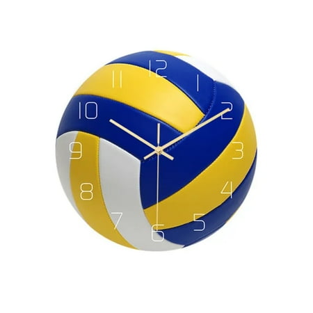 XGNGAN 3D Vision Football Pattern Wall Clock For Boys Bedroom Decoration Acrylic Silent Pointer Clock Sport Ball Clock Watch