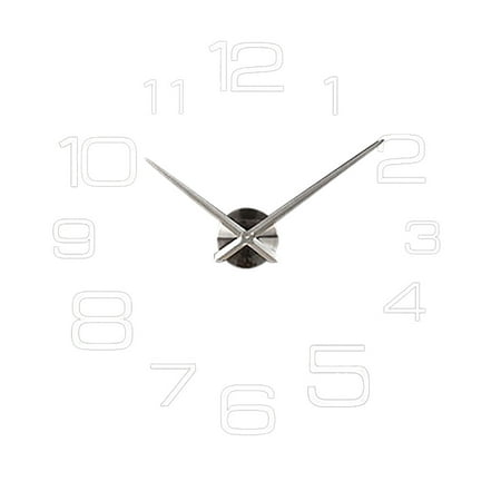 XUEYING Stainless Steal Cup with Timer Digital DIY Wall Clock Wall Clock Home Decoration