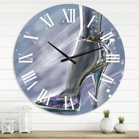 Designart 1 in Quartz Modern/Contemporary Wall Clock