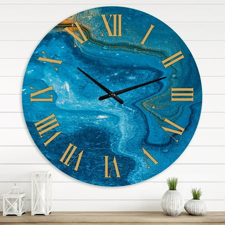 Designart 1 in Quartz Modern/Contemporary Wall Clock