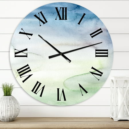 Designart 1 in Quartz Modern/Contemporary Wall Clock