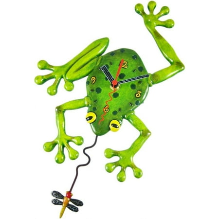 Frog Fly Pendulum Clock