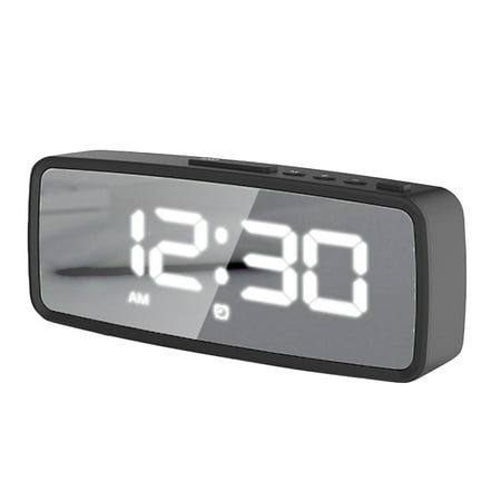 LED Electronic Alarm Clock Clocks Radio LED Clock Small Alarm Clock Simple Alarm Clock Digital Alarm Clock Travel