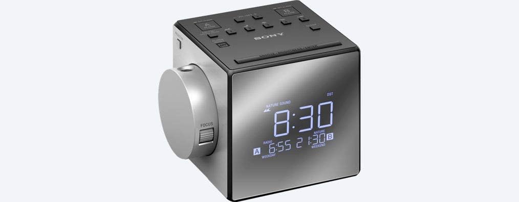 Sony ICFC1PJ Clock Radio with Time Projector (1.57-Inch Speaker)